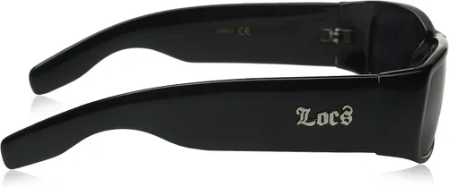Miniatura 3 de Locs Gafas de sol Hardcore Black 0103, Brillo negro