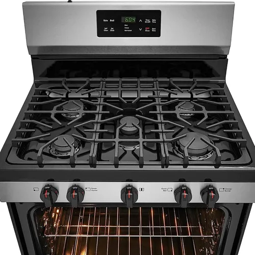 Miniatura 2 de Repuesto mejorado de rejilla 807412601 para piezas de estufa Frigidaire, 20 x 7.9 pulgadas, rejilla de quemador de superficie de hierro fundido