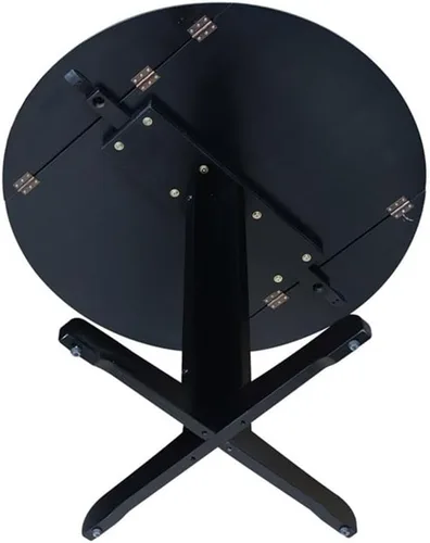 Miniatura 8 de International Concepts - Mesa de comedor de doble hoja caída, 36 pulgadas, color negro