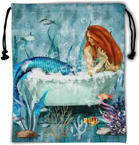 Miniatura 176 de Bolsa de agarre de gimnasia de piel de animal, bolsa de gimnasia con cordón ajustable, bolsa de cuerda para fauna silvestre, Mariposas Galaxy