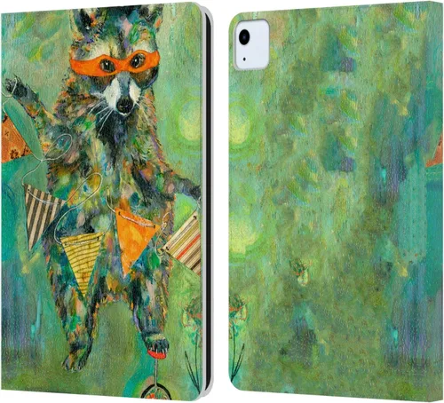 Miniatura 13 de Head Case Designs Wyanne - Funda de piel con licencia oficial de Wyanne Blue Watercolour Bear Animals 2, compatible con Apple iPad 10.2