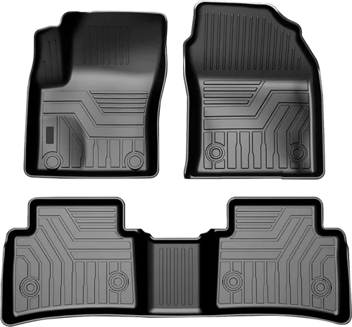Miniatura 9 de KUST Alfombrillas de suelo personalizadas para Nissan Titan 2017-2024/Nissan Titan XD Crew Cab 2016-2024