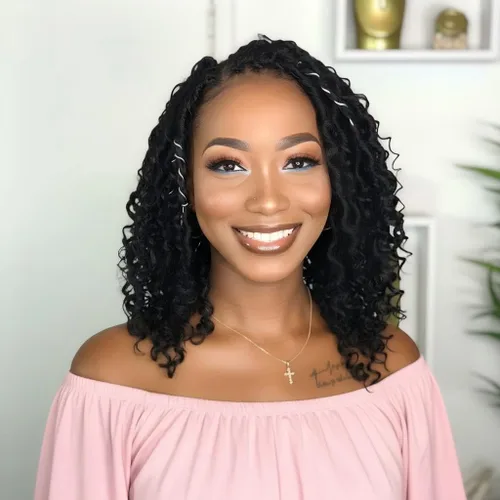 Miniatura 47 de Fulcrum Goddess Locs Cabello de Ganchillo de 10 Pulgadas, 8 Paquetes Nuevo Locs Sintéticos de Ganchillo para Mujeres Negras, Locs de Ganchillo