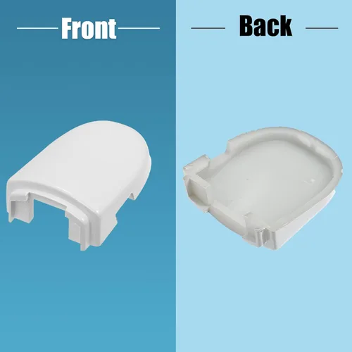 Miniatura 5 de ACROPIX Tapa de repuesto para manija de puerta delantera izquierda derecha para Volkswagen Beetle Jetta, 1 unidad, color blanco