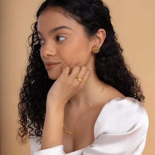 Miniatura 3 de LILIE&WHITE Aretes de pelota de baloncesto, fútbol, béisbol, sóftbol, voleibol, tenis, rugby, aretes deportivos para mujeres, fanáticos del