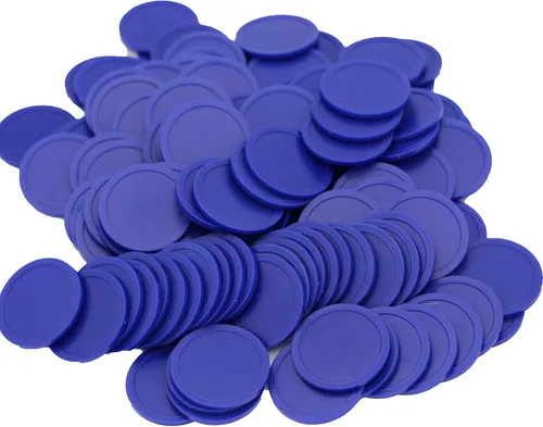 Miniatura 17 de Caja de 120 monedas de conteo para fichas de póquer y monedas de juego (rojo+amarillo, 1.378 in)