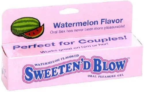 Little Genie Productions Sweeten D O Gel de placer oral, sandía, 1.5 onzas
