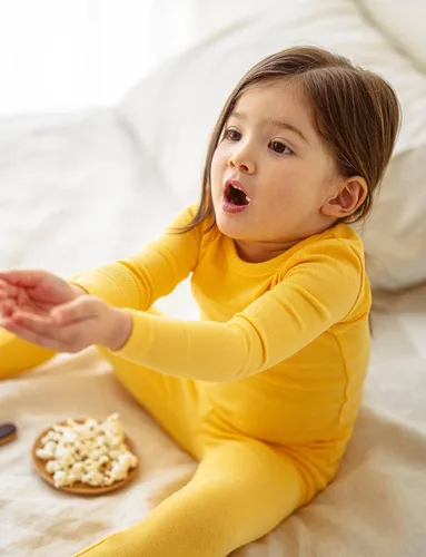 Miniatura 131 de AVAUMA - Pijama para niños y niñas de algodón básico para uso diario