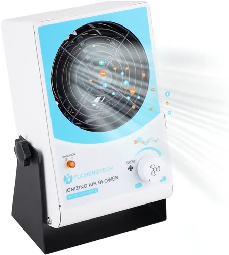 YUCHENGTECH Soplador de aire ionizante Ventilador de iones antiestático Eliminador estático Ionizador antiestático Ionizador ESD Ventilador
