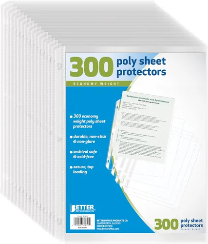 Miniatura 6 de Better Office Products Fundas de plástico para papel Better Office, 50