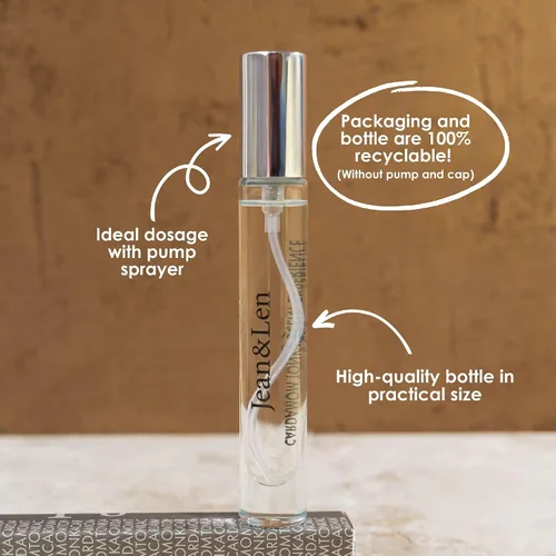 Miniatura 3 de Jean & Len Scent Experience Cardamom & Tonka, Eau de Toilette con fragancia de cardamomo y tonka, práctico mini perfume, ideal para llevar, botella