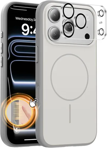 Miniatura 60 de Tigowos Magnetic Guardian - Funda diseñada para iPhone 11 Pro [probada en caídas de grado de 10 pies y compatible con MagSafe] Funda delgada Negro