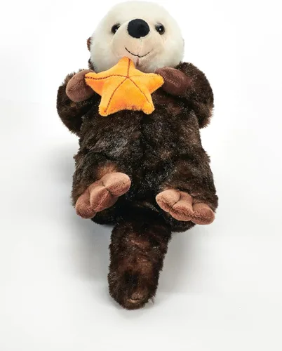 Miniatura 4 de The Petting Zoo - Nutria marina de peluche, juguete de felpa, regalos para niños, Animales salvajes del océano, Colección Wild Onez, Juguetes