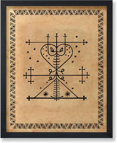 Miniatura 26 de Poster Master Póster astrológico clásico, impresión de ciencia vintage, regalo para artistas, amigos, el antiguo zodiaco de Egipto, rueda