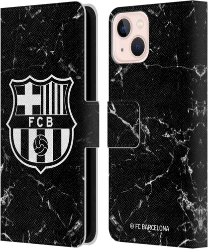 Miniatura 86 de Head Case Designs Funda de piel con licencia oficial del FC Barcelona Barca Crest Patterns, tipo cartera, compatible con Apple iPhone 11