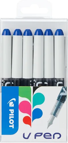 Miniatura 7 de Pilot Pluma estilográfica desechable V Pen - Negro