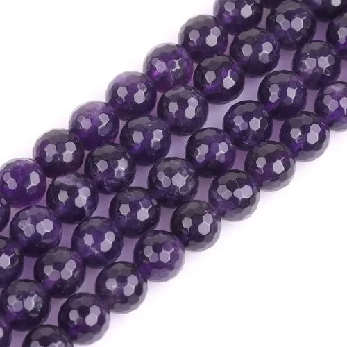 Miniatura 90 de GEM-Inside - Cuentas sueltas de cornalina roja naranja facetada de 0.236 pulgadas (0.236 in), cuentas de energía natural para hacer joyas, redondas