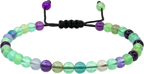 Miniatura 211 de Amazing Gemstone Crystal Anklet Ankle Bracelets for Women - Waterproof Beaded Healing Crystal Anklets, Plus Size Chakra Gemstone Bead Anklet