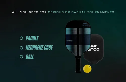 Miniatura 5 de Orca Pickleball Paddles, Performance Series Pickleball Paddles Designed for Control and Precision, USA Pickleball Approved