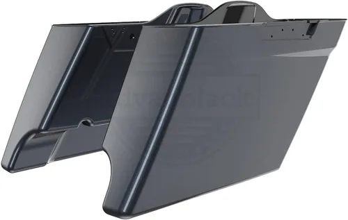Miniatura 109 de Alforjas de motocicleta aptas para Harley Touring FLH 2014+ - Whisky ámbar, accesorios de perillas, bolsas rígidas estiradas