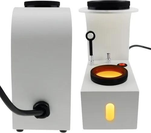 Miniatura 4 de Luz LED polariscopio con filtros giratorios de vidrio, probador polarizador de joyas, lupa, herramientas de identificación de gemas