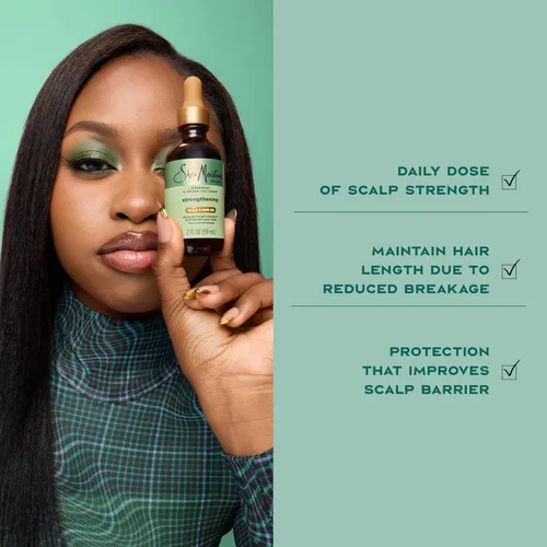 Miniatura 4 de Aceite para el cuero cabelludo y el cabello Shea Moisture de romero y vegano colágeno para proteger el cuero cabelludo y fortalecer el cabello