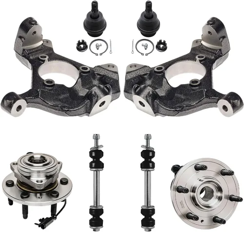 Miniatura 58 de Detroit Axle - Kit de nudillos delanteros derechos RWD para Chevrolet GMC Silverado Suburban Sierra 1500 Avalanche Tahoe Yukon Cadillac Escalade