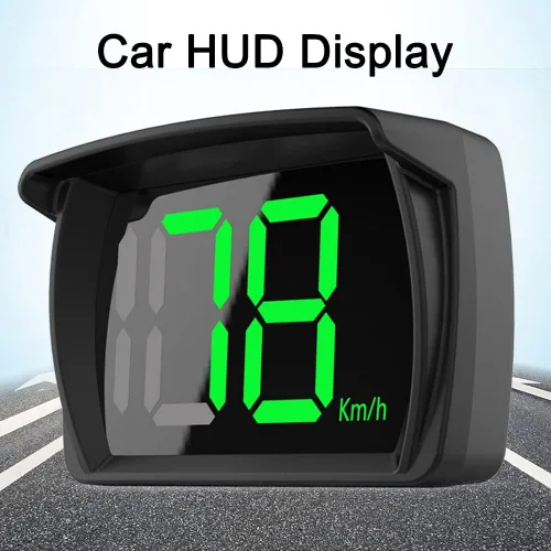 Miniatura 2 de Shkalacar Pantalla HUD de Cabeza para Coche Velocímetro Digital de GPS KM/H MPH con Pantalla LED de Fuente Grande para Coche, Camioneta, SUV