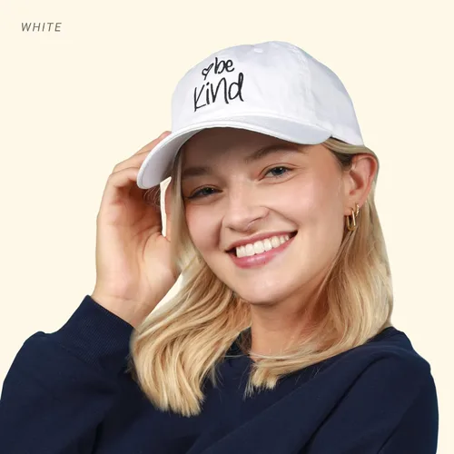 Miniatura 6 de CHOK.LIDS Be Kind Trendy - Gorra de béisbol para mujer, unisex, de algodón, estilo polo, divertida, inspiradora, para la temporada