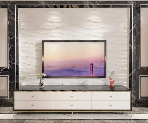 Miniatura 127 de Art3d Panel de Pared de Diamante 3D de PVC Dentado a Juego-Negro Mate, para Decoración Interior Residencial y Comercial Diamante mate negro