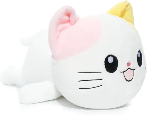 Miniatura 11 de WEIGEDU Adorable Almohada de Peluche de Foca Bebé Blanca – Juguete de Animal de Peluche Suave, Almohada Corporal Abrazable para Niños y Adultos