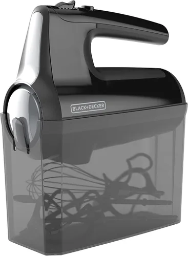 Miniatura 3 de BLACK+DECKER Mezclador manual MX610B, 5 velocidades Negro