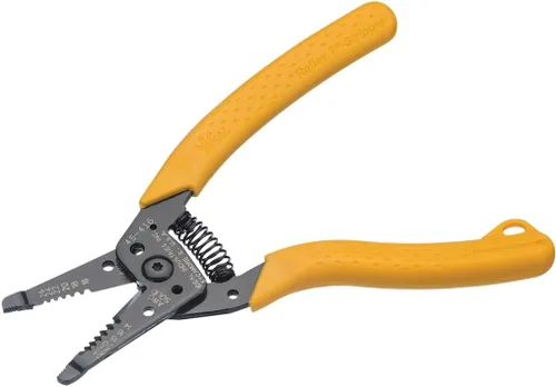 Miniatura 10 de Ideal Electrical 45-415 Premium Reflex T-5 pelador - 10-20 AWG, pelacables con reposa pulgar, punta de pinza, bloqueo deslizante, empuñaduras