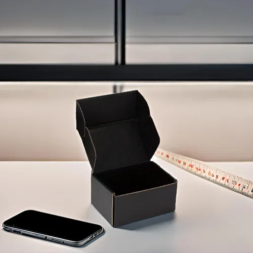 Miniatura 3 de Cajas de envío pequeñas de 6 x 4 x 3 pulgadas, cajas de cartón corrugado negro (paquete de 20) para correo, embalaje, pequeñas empresas y embalaje