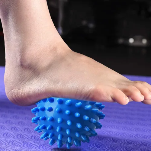 Miniatura 3 de PGYUD Pelotas de Masaje Profesionales Pelota para Pies Masajeador de Pies Rodillo con Púas para Tejido Profundo Punto de Activación Fascitis Plantar