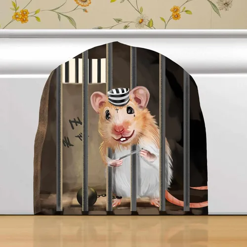 Miniatura 16 de Ratón Leyendo Libro, Adhesivo Decorativo para Pared, Habitación de Niños, Aula, Hogar, Dormitorio, Librero, Amante de los Libros, de Ratones