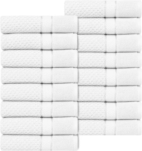 Miniatura 18 de Ample Decor Juego de toallas de baño 100% algodón, 6 piezas, suaves y absorbentes, de secado rápido, juego de toallas de baño