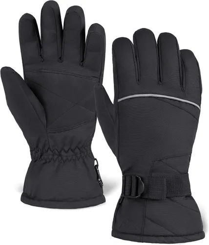 Guantes de esquí y nieve de invierno para hombres y mujeres diseñados para esquí en clima frío, snowboard y palear