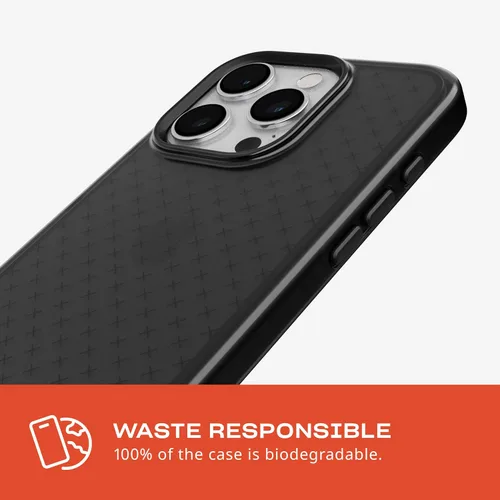 Miniatura 6 de Tech21 Evo Check - Funda para iPhone 15 Pro, protección contra impactos, color ahumado/negro