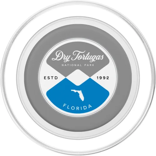 Miniatura 2 de Dry Tortugas National Park Florida Circle Graphic PopSockets MagSafe PopGrip for iPhone