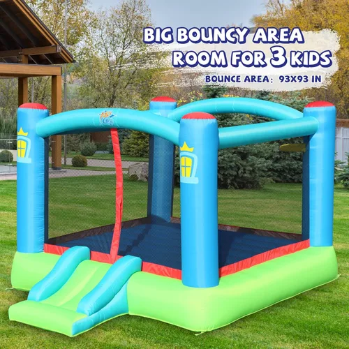 Miniatura 3 de Action Air Casa de la rebote, gorila inflable al aire libre con soplador, gran área de salto castillo animoso para niños