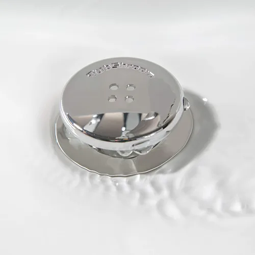 Miniatura 8 de TubShroom Protector de drenaje de bañera y captador de pelo, paquete de 2, cromado, se adapta a desagües de bañera y ducha de 1.5 a 1.75 pulgadas