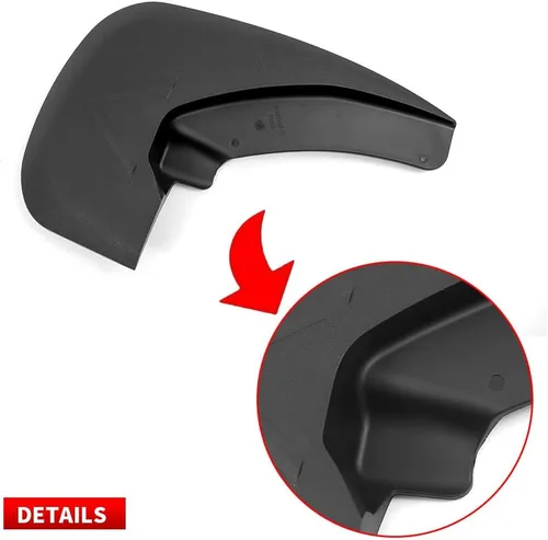 Miniatura 4 de KCOOL Aletas de barro compatibles con Ford 2015-2020 F150 sin guardabarros OEM Juego de guardabarros delantero y trasero (juego de 4 piezas)