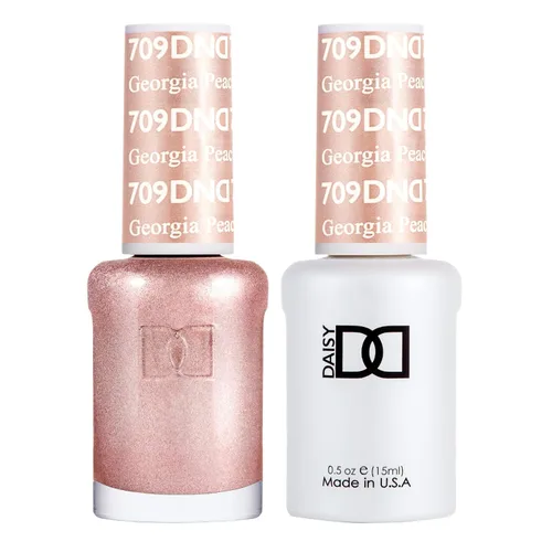 Miniatura 26 de DND - Juego de esmaltes de gel, colección beige nude, esmalte de gel UV/LED y esmalte de uñas secado al aire, dúo de esmalte a juego sin astillas