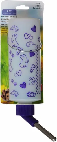 Miniatura 10 de Lixit Botellas de agua resistentes a la intemperie para conejos, hurones, hámsters de cobaya y otros animales pequeños. (16 onzas)