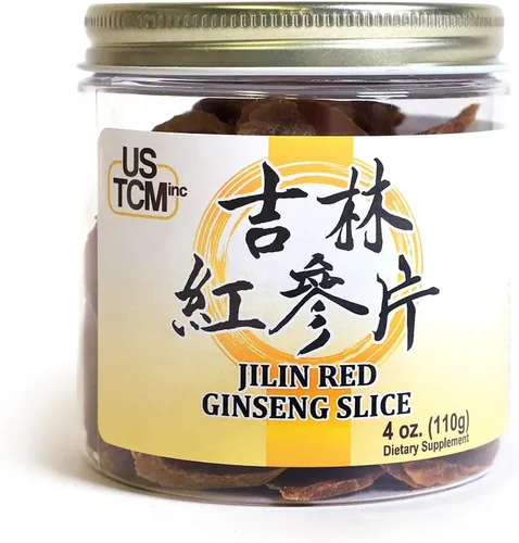 Miniatura 6 de Jilin Red Ginseng Slice - Rebanadas grandes de ginseng chino ginseng asiático (2 onzas)