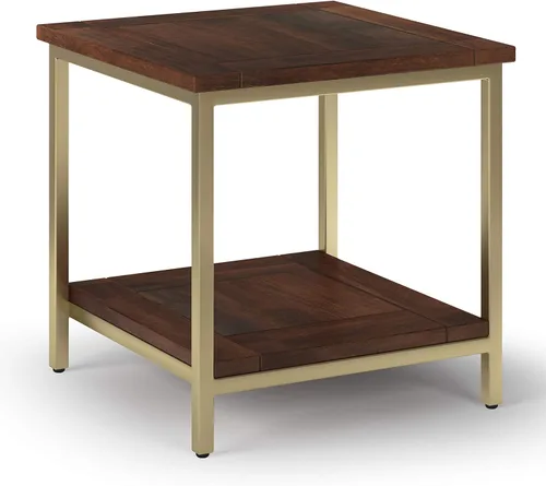 Miniatura 20 de SIMPLIHOME Simons - Carrito de barra de madera maciza de mango de 24 pulgadas de ancho, color natural, para sala de estar, comedor y cocina