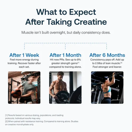 Miniatura 4 de Transparent Labs Creatine HMB - Monohidrato de creatina en polvo con HMB para crecimiento muscular, mayor fuerza, mayor producción de energía