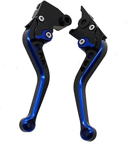 FXCNC Palancas de embrague de freno de doble color para motocicleta compatibles con HAYABUSA GSXR1300 99-07, DL1000/V-STROM 02-2020, SV1000/S 03-07,