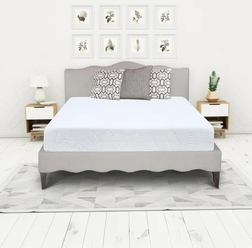 Irvine Home Collection Colchón de espuma viscoelástica de gel tamaño individual de 8 pulgadas, sensación de firmeza media, transpirable, sueño